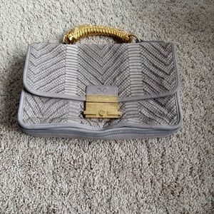 Gray and Gold Designer Monika Chiang Bag